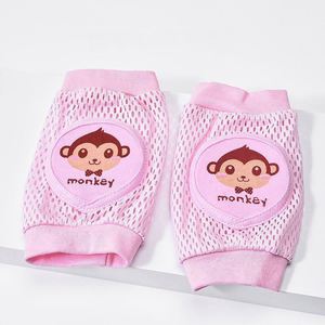 Genouillères antidérapantes pour bébé, respirantes, en maille, protection des jambes pour tout-petits, coussinets en éponge, genouillères et coudières en polyester pour bébé - Product Image 4
