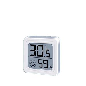 Mini Termómetro Higrómetro Digital 30.5°C 59% Blanco, Funciona con Batería, Precisión de 0.2, para Uso en el Hogar y Habitación del Bebé - Product Image 1