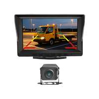 Système de surveillance de camion panoramique 360° avec vision nocturne, ADAS, écran partagé d'image 3D, capteur de stationnement, AHD 1080P et GPS intégré