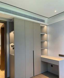 Fabricant de meubles sur mesure Meubles de chambre à coucher Armoire moderne modulaire en bois Design Garde-robe de chambre Style minimaliste - Product Image 5