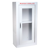 Desfibrilador personalizado OEM para fabricación de chapa, pintura, impresión, procesamiento, alarma, montado en la pared, Aed gabinete de almacenamiento, caja de Metal