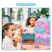 Logo personnalisé Cartoon enfants sacs d'école et sac de boîte à lunch