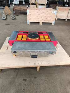 Chariot électrique de réservoir de cargaison industriel robuste de 30 tonnes, dernier modèle, gréeur, chariot à patins mobiles pour outils de manutention - Product Image 6