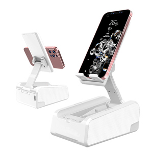 2023 nouveau design Mini haut-parleur BT avec support de téléphone pour tous les modèles de téléphones portables regarder des films vidéos <span class=keywords><strong>Tik</strong></span> <span class=keywords><strong>Tok</strong></span> - Product Image 4