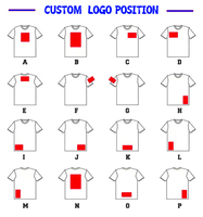 T-shirt personnalisé pour homme en coton 100% de haute qualité, poids lourd 220 g/m², imprimé, brodé, uni, taille plus