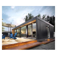 Maisons conteneurs 40 pieds Luxe Métal Tinny 5 chambres Maison conteneur d'expédition Allemagne