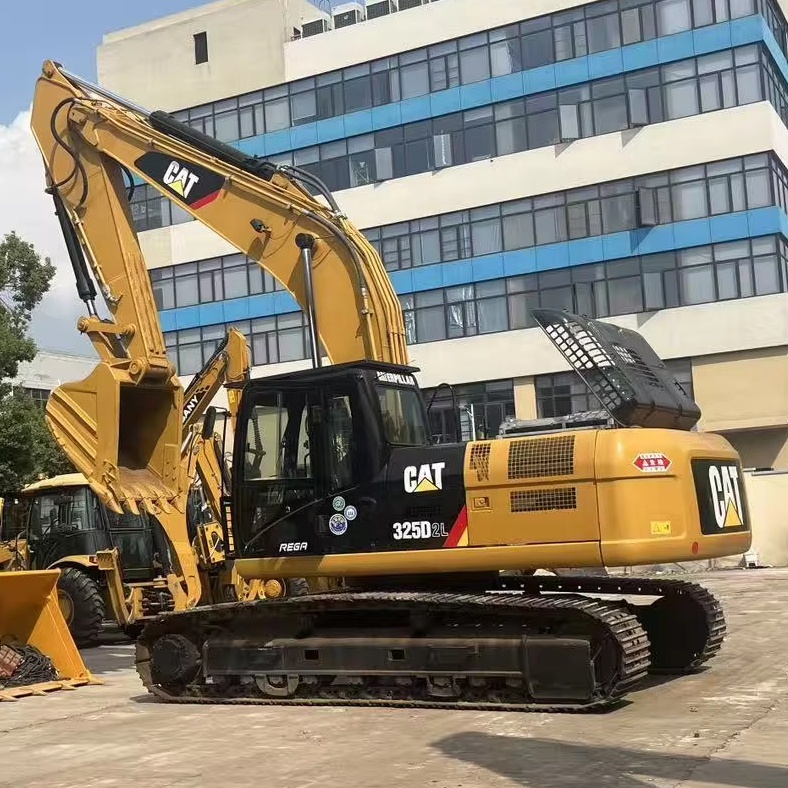 Низкая цена, японский подержанный экскаватор Caterpillar CAT325D2L CAT329 DL оригинальная краска в Шанхае