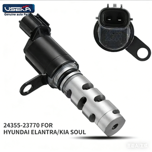 Valvola di Controllo Olio per Hyundai ELANTRA/<span class=keywords><strong>KIA</strong></span> <span class=keywords><strong>SOUL</strong></span> OEM 24355-23770 2435523770 2435523800 2435523763, Fornitura Diretta dalla Fabbrica - Product Image 1
