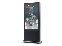Dernière nouvelle technologie 55 65 75 pouces extérieur Ultra mince debout au sol écran tactile LCD Totem Ip66 kiosque de signalisation numérique