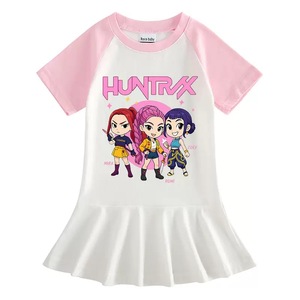 Nuevos Disfraces de K-<span class=keywords><strong>Pop</strong></span> de Demon Hunters, Mira, Rumi, Zoy, Ropa de Dibujos Animados, Vestido de Princesa Estampado para Actuaciones - Product Image 2