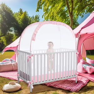 Portatile a un solo strato pieghevole in poliestere da giocare a baldacchino per bambini con cupolino a cupola per bambini e palo in alluminio per decorazioni da principessa all'aperto - Product Image 5