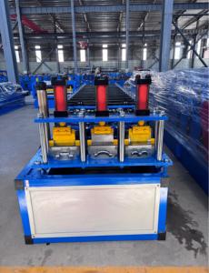 Dixin kẽm tấm kim loại picket cuộn tạo thành máy từ Trung Quốc ba trong một hàng rào kim loại máy làm hàng rào Bảng điều chỉnh - Product Image 5