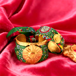 Pháp Niche thương hiệu của phụ nữ tươi và vui tươi hoa 18K mạ vàng brass <span class=keywords><strong>Bangles</strong></span> Khăn Vòng đeo tay - Product Image 6