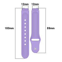 Correa de Reloj de Silicona de Color Sólido con Hebilla de Acero Inoxidable 10/9/8 de Buena Calidad para Smart Band con Estuche, 21 Colores