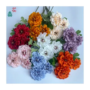 Single Branch Of India Peony Wedding Welcome Road Lead Flower Decoration Artificial Flowers Wedding Arrangement Silk Flowers