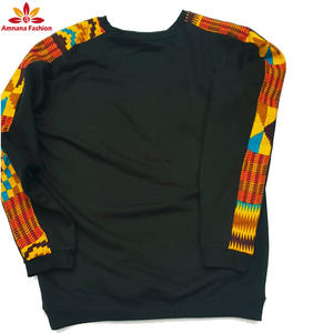 Vendita calda degli uomini di felpe abbigliamento africano della stampa della cera del cotone <span class=keywords><strong>kitenge</strong></span> top design felpe con cappuccio con il prezzo di fabbrica - Product Image 4