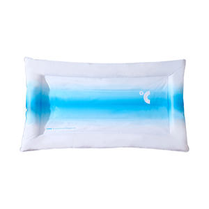 Atmungsaktive Kühlmatte für Hunde & Katzen, Sommer-Hitzelinderung, Blau Verlaufendes Haustier-Schlafbett mit PVC-Gel und PP-Baumwollmaterial - Product Image 5