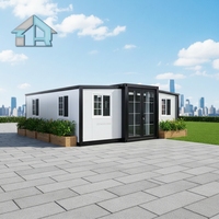 Maison préfabriquée modulaire amovible et portable, petite maison avec toutes les commodités pour le camping, bureau temporaire, séjour à la maison d'hôtes, chalet