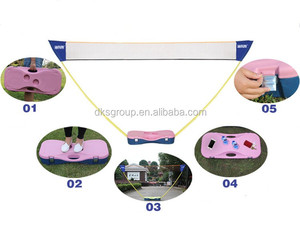 Ensemble de filets de badminton portables 3 en 1 pour l'extérieur et l'intérieur - Product Image 6