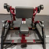 Máquina de curl de bíceps con placas de peso estilo martillo, equipo comercial de gimnasio para entrenamiento de bíceps y antebrazos