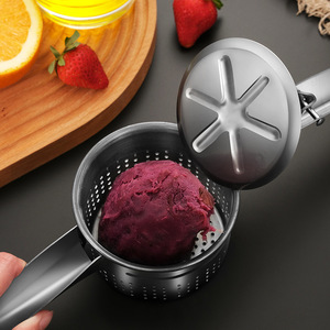 Prensa de Ajo Manual de Acero Inoxidable, Exprimidor de Verduras Multifuncional, Triturador de Patatas, Utensilio de Cocina - Product Image 4