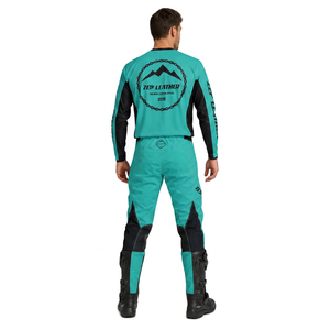 Conjunto de equipo de motocross MX todoterreno personalizado, ropa y accesorios de alto rendimiento para enduro, uniforme de motocross con estampado personalizado - Product Image 2