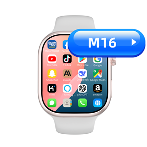 2025 새로운 4G 안드로이드 스마트 워치 M16 SiM 카드 시계 S9 시리즈 지원 WiFi 핫스팟 Tiktok 페이스 북 유튜브 4 + 64GB - Product Image 3