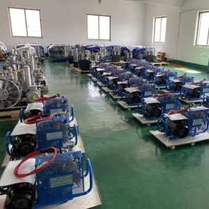 مضخة تعبئة ضاغط هواء صغيرة 100 لتر مضخة شحن هواء محمولة 6.8 لتر لممارسة الرياضات المائية والغوص الهوائي/V - Product Image 6