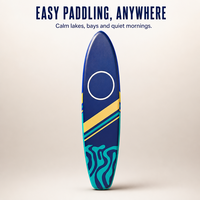 Kit de planche de surf pliable portable pour les loisirs aquatiques des adultes débutants