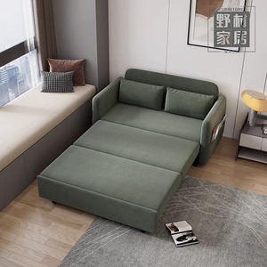 โซฟาเบดพับได้ทันสมัย 1 ที่นั่ง อเนกประสงค์ ขนาดเล็ก เหมาะสำหรับห้องนั่งเล่น ชุดสำหรับคนเดียว - Product Image 2