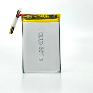 カスタムDTP704060 lipo 1800mah 2000mah 3.7vリチウムポリマー電池