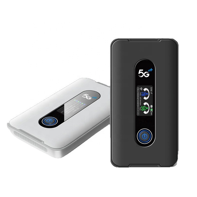 2026 New Hot Sale 4G 5G MBB MiFi Mobile WiFi Hotspot 5G NR SIM Card Modem Router 5000mAh Battery 5G WiFi De Poche
