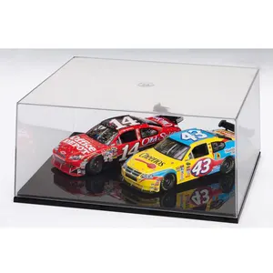 Présentoir en plastique acrylique à échelle 1 : 43, vitrine pour modèle de voiture, échelle 1:43