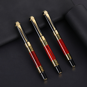 SHULI Stylo-Bolígrafo de Metal con Logo personalizado, bolígrafo de regalo de negocios para invitados <span class=keywords><strong>VIP</strong></span>, 1,0mm, novedad de 2021 - Product Image 3