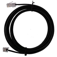 Cable de Comunicación de 5 Metros RJ11 6P4C a RJ45 8P6C para Conectar la Línea Telefónica a la Internet