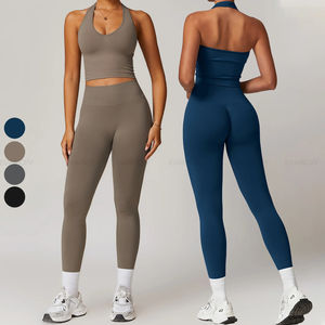 Ensemble de yoga deux pièces intérieur à séchage rapide Sports Fitness Yoga Sefor Gym Set Yoga Set Femme - Product Image 1