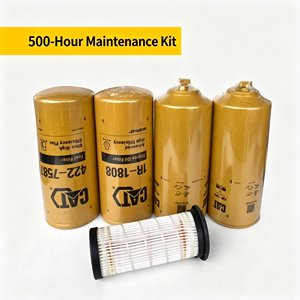 Kit Completo de Filtros, Separador de Agua y Combustible, Filtro de Retorno para Excavadora 374F 390F <span class=keywords><strong>P4L</strong></span> NFJ390F HJD H27, 1 Año de Garantía - Product Image 2