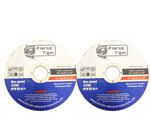 Disques flexibles bleus fins de 1.0mm 500 pièces <span class=keywords><strong>Disque</strong></span> de coupe durable de 125mm pour acier inoxydable Compatible avec la <span class=keywords><strong>meuleuse</strong></span> d'angle - Product Image 1