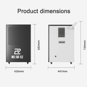 <span class=keywords><strong>Deshumidificador</strong></span> Eléctrico Ecológico para Invernadero Parilla 220V 50Hz 90L/D Portátil con Descongelación a Baja Temperatura y Pantalla Digital con Temporizador - Product Image 3