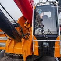 Grue mobile hydraulique télescopique Sany STC800 80 tonnes d'occasion en promotion, faible nombre d'heures, livraison rapide
