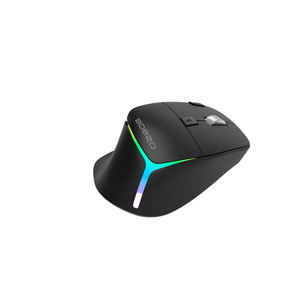 Office Thumb RGB Backlit Professional Ergonomic Wireless <b>Mouse</b> 2.4GHz <b>Bluetooth</b> Multi-Mode Rechargeable Optical <b>Mice</b> for Laptop - Product Image 1
