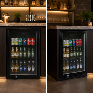 Refrigerador Comercial Integrado para Bebidas y Cerveza, Mostrador Refrigerado, Enfriador de Mesa de <span class=keywords><strong>Una</strong></span> <span class=keywords><strong>Puerta</strong></span> Pequeño con Enfriamiento por Aire - Product Image 2
