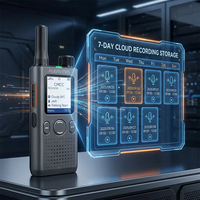 Radio POC Baofeng Alervites AT1 Network 4G/5G LTE, Walkie Talkie de Distancia Ilimitada, GPS, SOS, Carga Rápida Tipo-C, Plataforma OLA