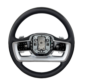 Volante de Cuero para Automóvil Land Range Rover <span class=keywords><strong>Evoque</strong></span> L538 L551 2011 en Adelante, Range Rover <span class=keywords><strong>Evoque</strong></span> Convertible L538C 2016 a 2019 - Product Image 1