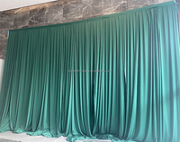 Hochzeits-Hintergrunddekoration aus Stretch-Polyester-Stoff, Vorhang und Drapierung für Hochzeitsdekoration, Torbogen, Zeremonie und Partydekoration