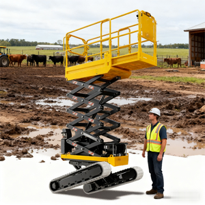 ลิฟท์กรรไกรตีนตะขาบรางไฟฟ้าดีเซล - Product Image 1