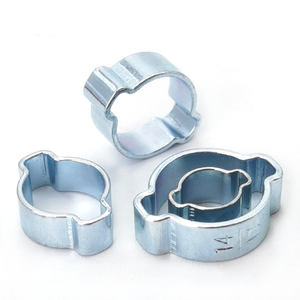 Colliers de serrage à <span class=keywords><strong>double</strong></span> oreilles de petit diamètre, norme métrique des fabricants, pinces à <span class=keywords><strong>double</strong></span> oreilles, collier de serrage pour tuyau à deux oreilles, 0,2-1,8 pouce - Product Image 5