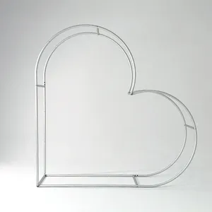 Arche en alliage d'aluminium 3D professionnelle 8x8 pieds - Support portable pour toile de fond de <span class=keywords><strong>mariage</strong></span>, <span class=keywords><strong>décoration</strong></span> d'événements d'anniversaire et de baby shower - Product Image 1
