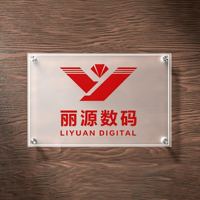 Panneaux de porte personnalisés en acrylique, plaques de nom de bureau, panneaux d'identification en acrylique sur mesure