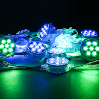 SHIJI 50mm Extérieur Permanent RGB Gemstone Éclairage Noël LED Pixel Bâtiment Façade Éclairage pour Projet